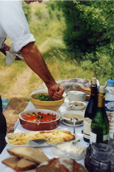 AV picknick op locatie